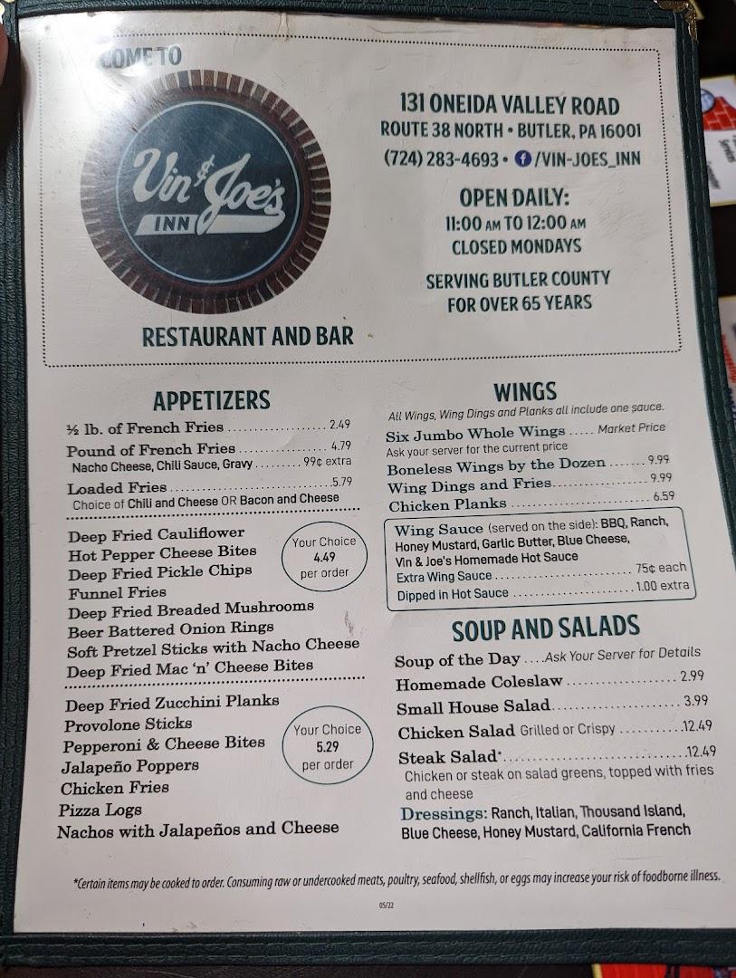 Vin & Joe's Inn