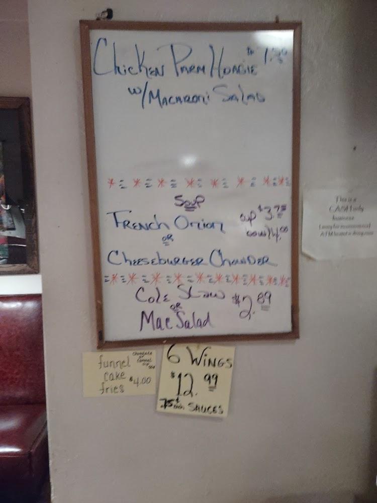 Vin & Joe's Inn Menu image 2